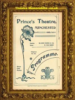 Manchester Princes Theatre – Davy Garrick – 1905