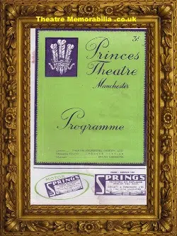 Manchester Princes’s Theatre – Victoria – 1938