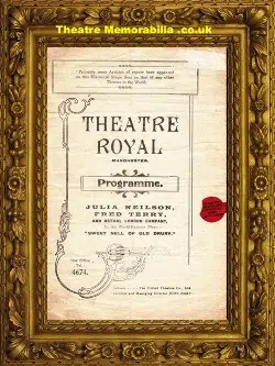 Manchester Theatre Royal - Sweet Nell Of Old Drury - 1917