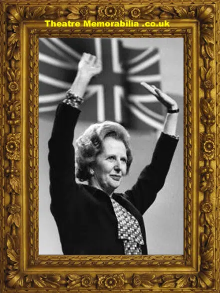 Margaret Thatcher Downing Street Letter + Speech Script Wales
