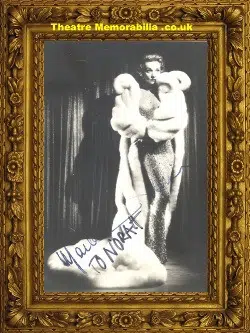 Marlene Dietrich Signed Picture