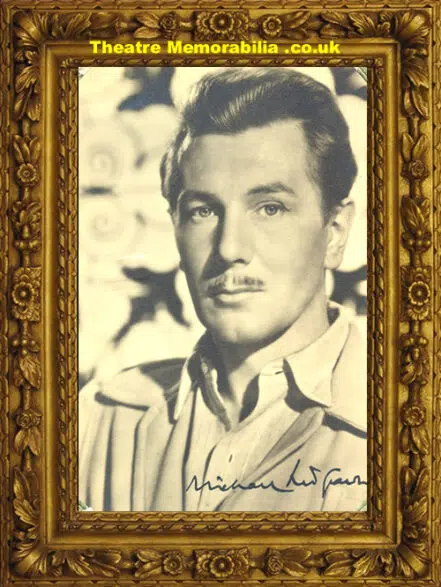 Michael Redgrave Picture Card 1948