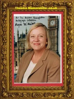 Mo Mowlam Signed Photograph – Ex Labour MP