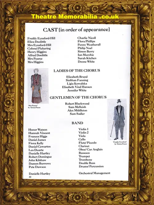 My Fair Lady Charity Show - Flora Phillips