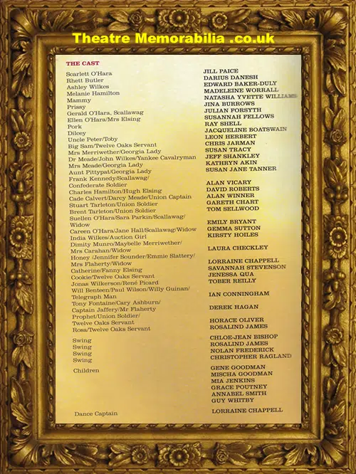New London Theatre - Gone With The Wind - 2008 - Darius