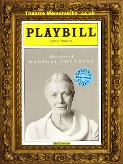New York Broadway Booth Theatre – Magical Thinking 2007 Redgrave