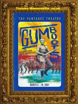 New York Pantages Theatre – Gumboots – 2001
