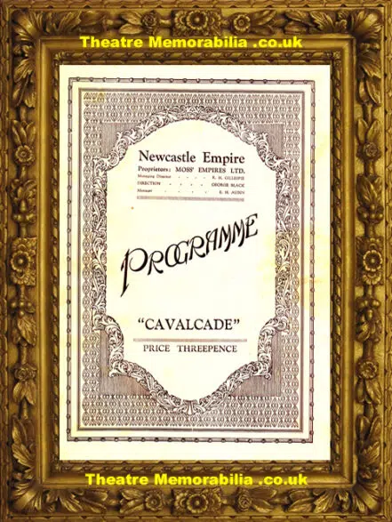 Newcastle Empire Theatre – Cavalcade – 1933