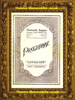 Newcastle Empire Theatre – Cavalcade – 1933