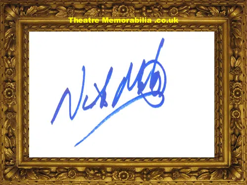 Nick Miles Autograph Signed - Emmerdale