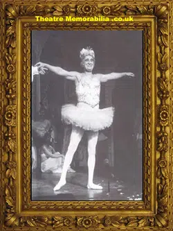 Norman Evans Autograph Signed Pantomime Dame 1955