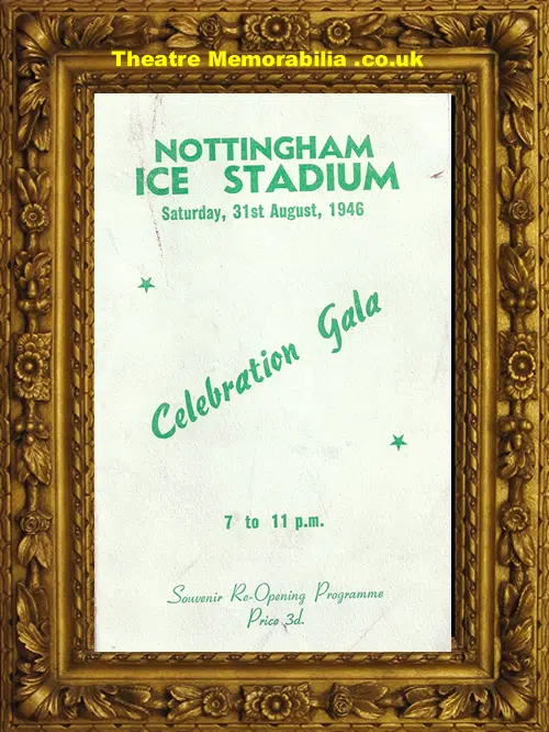 Nottingham Ice Stadium - Celebration Gala - 1946