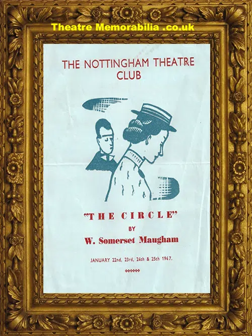 Nottingham Theatre Club - The Circle - 1947