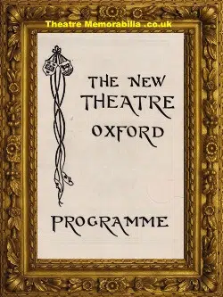 Oxford New Theatre – Barretts Of Wimpole Street – 1931
