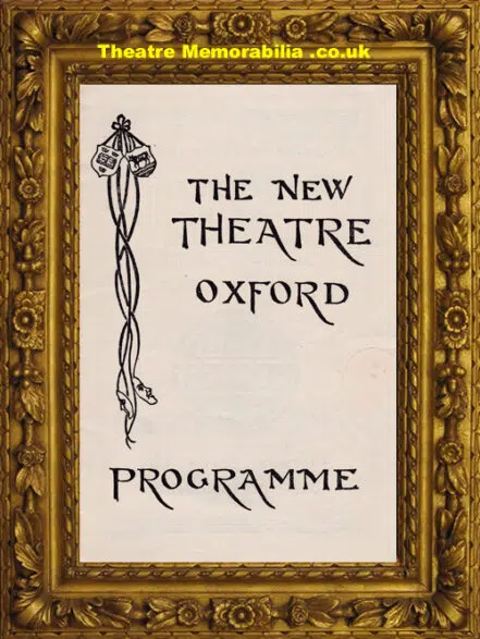 Oxford New Theatre – Gilbert And Sullivan Opera – 1931