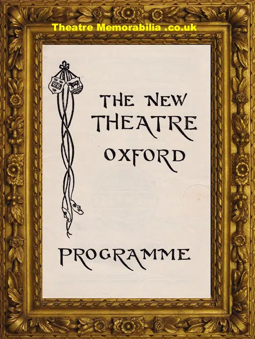 Oxford New Theatre - Gilbert And Sullivan Opera - 1931