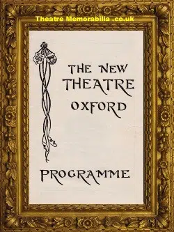 Oxford New Theatre – Gilbert And Sullivan Opera – 1931