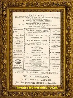 Oxford New Theatre – Hook and Eye – 1897