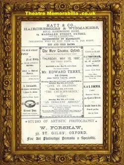 Oxford New Theatre – The Church Warden – 1897