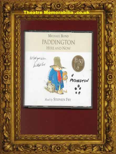 Paddington Bear – Michael Bond CD – Signed
