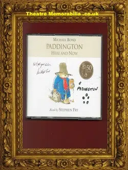 Paddington Bear – Michael Bond CD – Signed