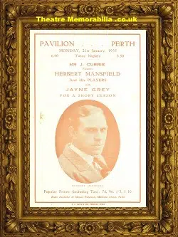 Perth Pavilion Herbert Mansfield Concert 1935