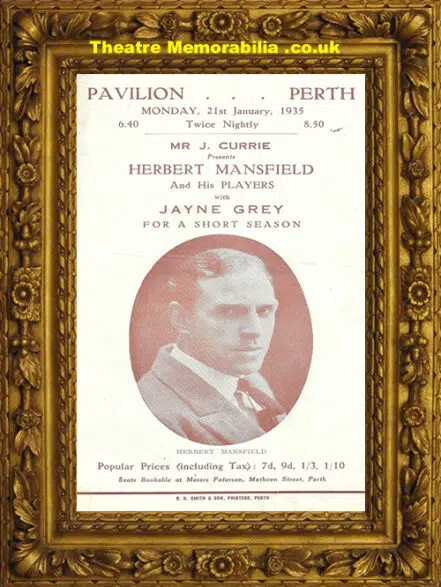Perth Pavilion – Marry At Leisure – 1935 – Flyer