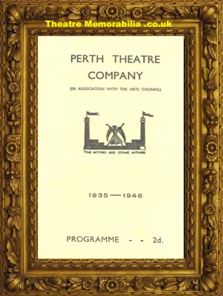 Perth Theatre Company – The Circle – 1946 – Scotland