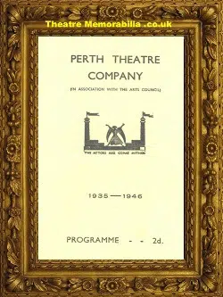 Perth Theatre Company – The Circle – 1946 – Scotland