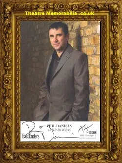 Phil Daniels Autograph Signed – Eastenders Kevin Wicks