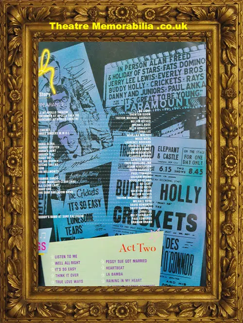 Plymouth Theatre Royal - Buddy Holly Story - 2009