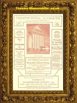 Plymouth Theatre Royal – Her First Affaire – 1931