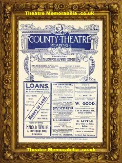Reading County Theatre – Hindle Wakes – Late 1800s