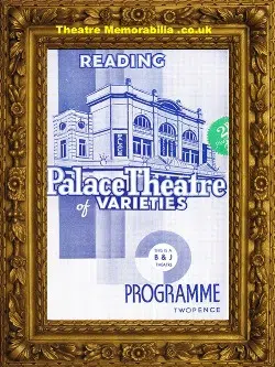 Reading Palace Theatre – Variety Show 1938 + Ernest Shannon