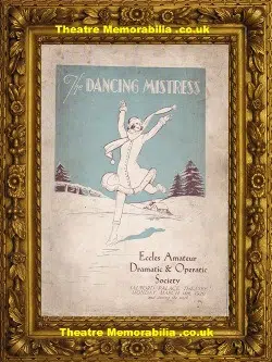 Salford Palace Theatre – Dancing Mistress – 1929 – Cross Lane