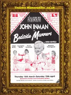 Salisbury Playhouse Theatre – Bedside Manners 1989 – John Inman