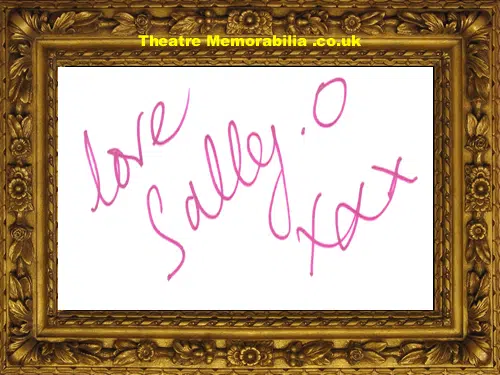 Sally Oliver Autograph Signed - Emmerdale