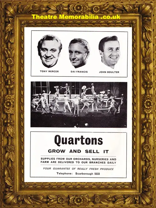 Scarborough - Futurist Theatre - Black & White Minstrel Show 60s