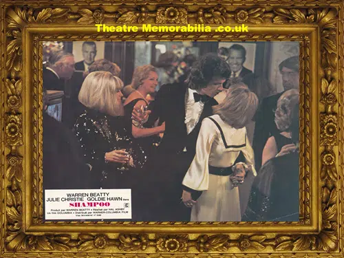 Shampoo- Film Lobby Poster Warren Beatty Goldie Hawn 1975