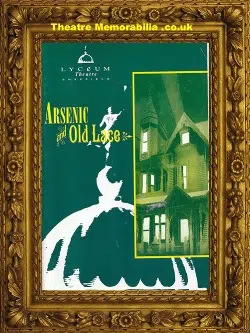 Sheffield Lyceum Theatre – Arsenic and Old Lace – + Flyer 1994