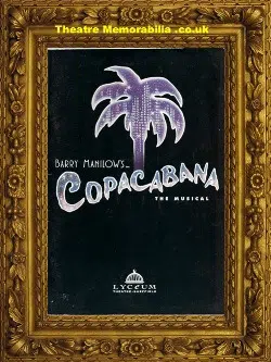 Sheffield Lyceum Theatre – Copacabana + Flyer 1990’s