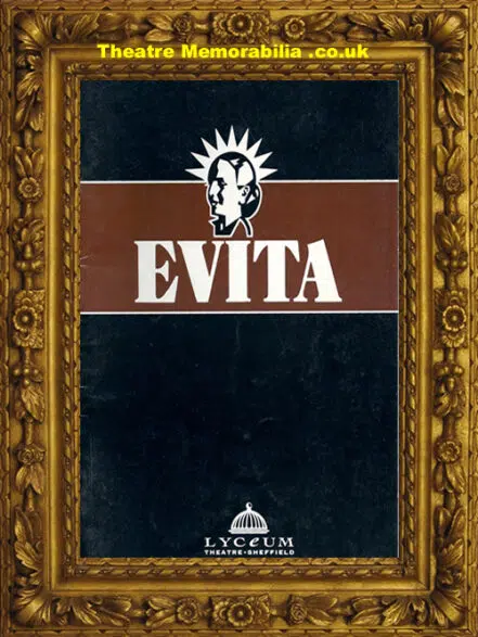 Sheffield Lyceum Theatre – Evita + Flyer 1995