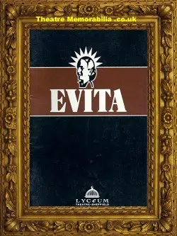 Sheffield Lyceum Theatre – Evita + Flyer 1995
