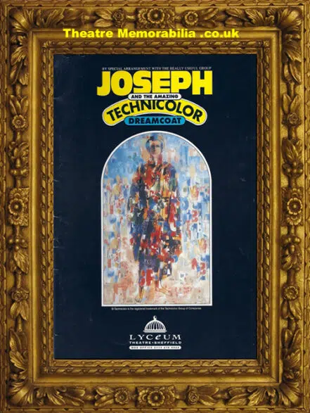 Sheffield Lyceum Theatre – Joseph Dreamcoat + Flyer 1997