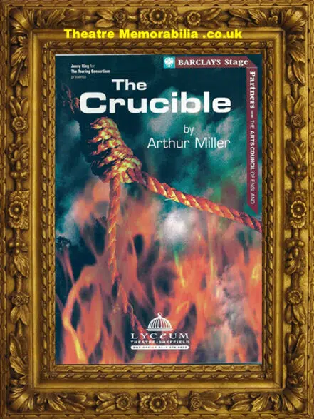 Sheffield Lyceum Theatre – The Crucible + Flyer 1998