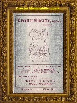 Sheffield Lyceum Theatre - The New Moon - 1946