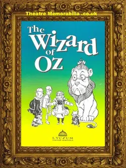 Sheffield Lyceum Theatre – Wizard Of Oz – 1995 Rachel Pittman