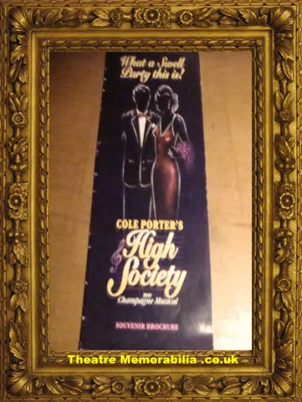 Sheffield Theatres – High Society – Champagne Musical – 1992