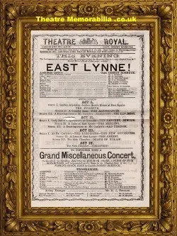South Africa – Theatre Royal – East Lynne – 1880