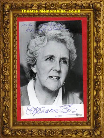 Stephanie Cole Signed Photograph – Tenko – Doc Martin